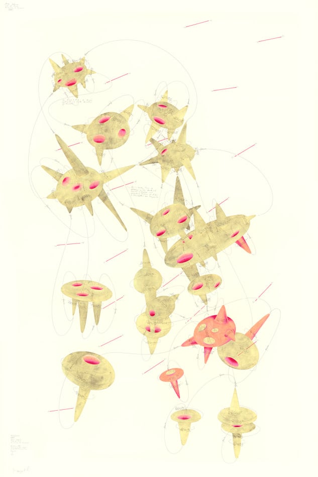 Jorinde Voigt, Rekombination(Niklas Luhmann / Liebe als Passion / Einbeziehung der Sexualität) XXXV, 2014