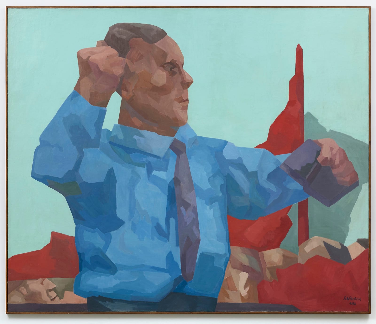 Eugen Schönebeck, Der Dichter (The Poet), 1966