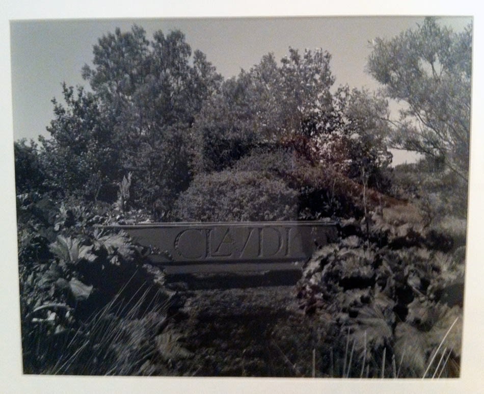Ian Hamilton Finlay with Werner Hannappel, The Wild Garden: Bridge, 1993-95