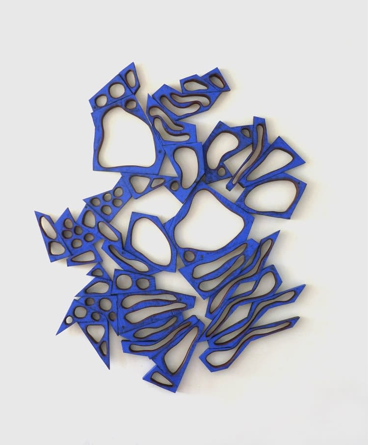 Mel Kendrick, Blue Sprawl, 2015-16