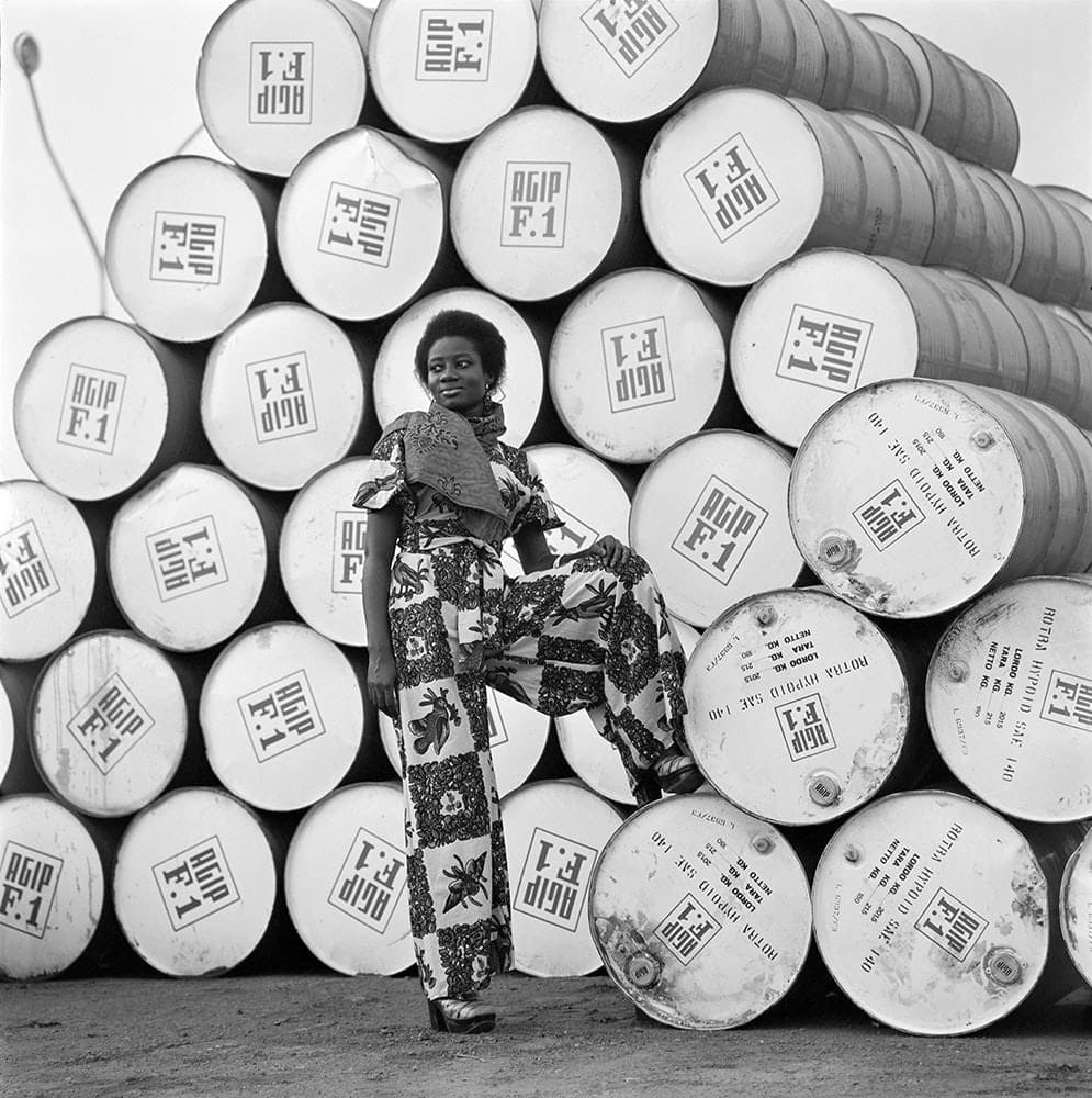 James Barnor, AGIP Calendar Model, 1974