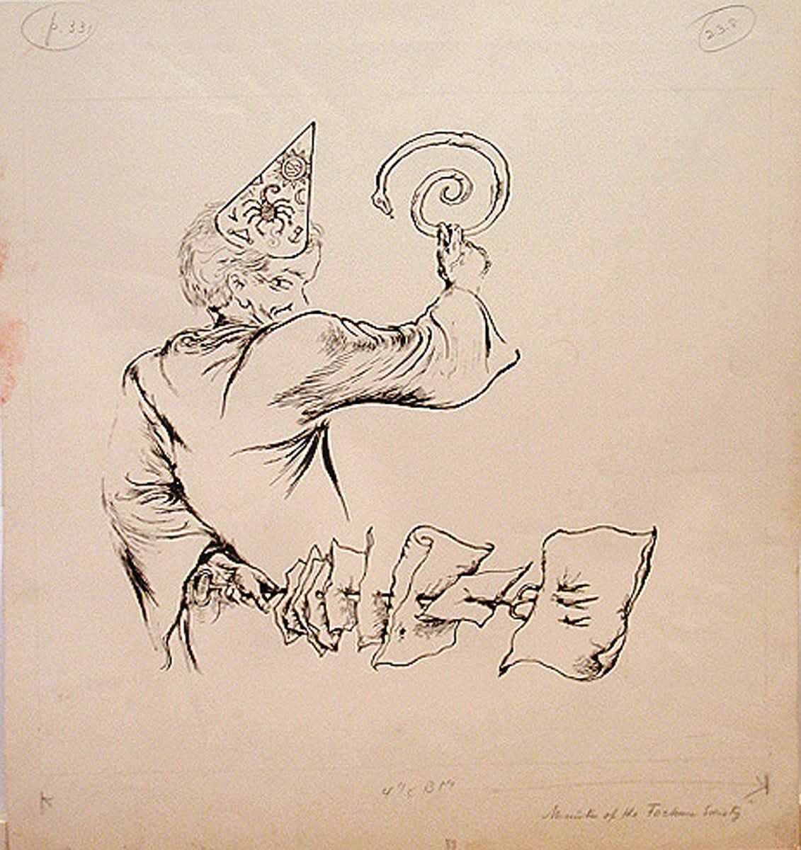 George Grosz, Last Minutes of the Fortean Society, ca. 1941