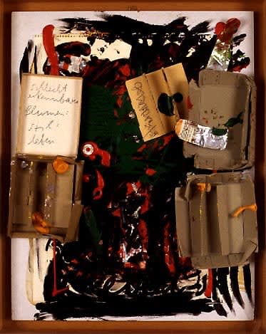 Dieter Roth, Schlecht Erkennbares Blumen Still-Leben, 1977/79