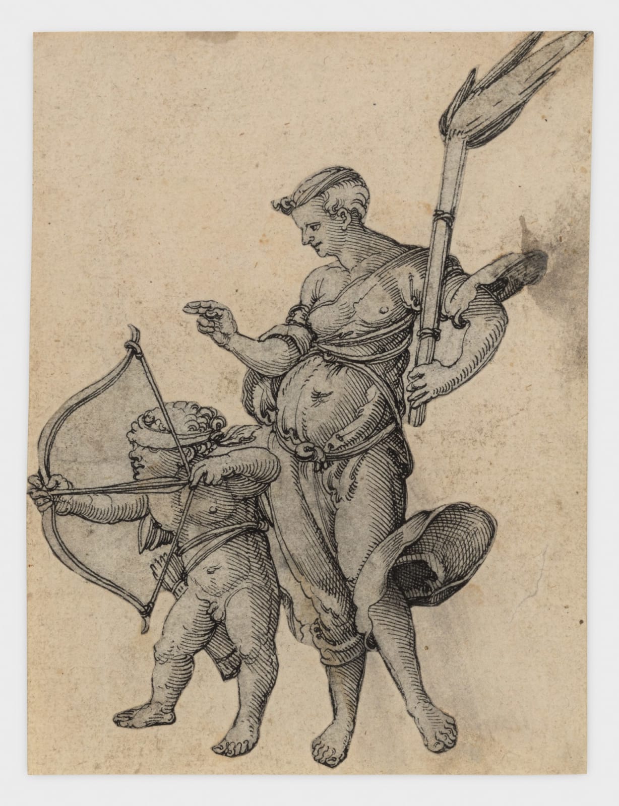 Erhard Schön, Venus and Cupid