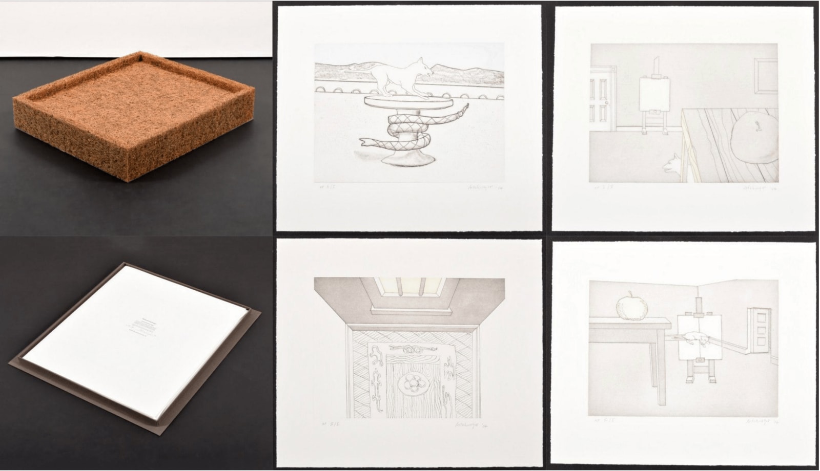 Richard Artschwager, Zeno's Paradox, 2004