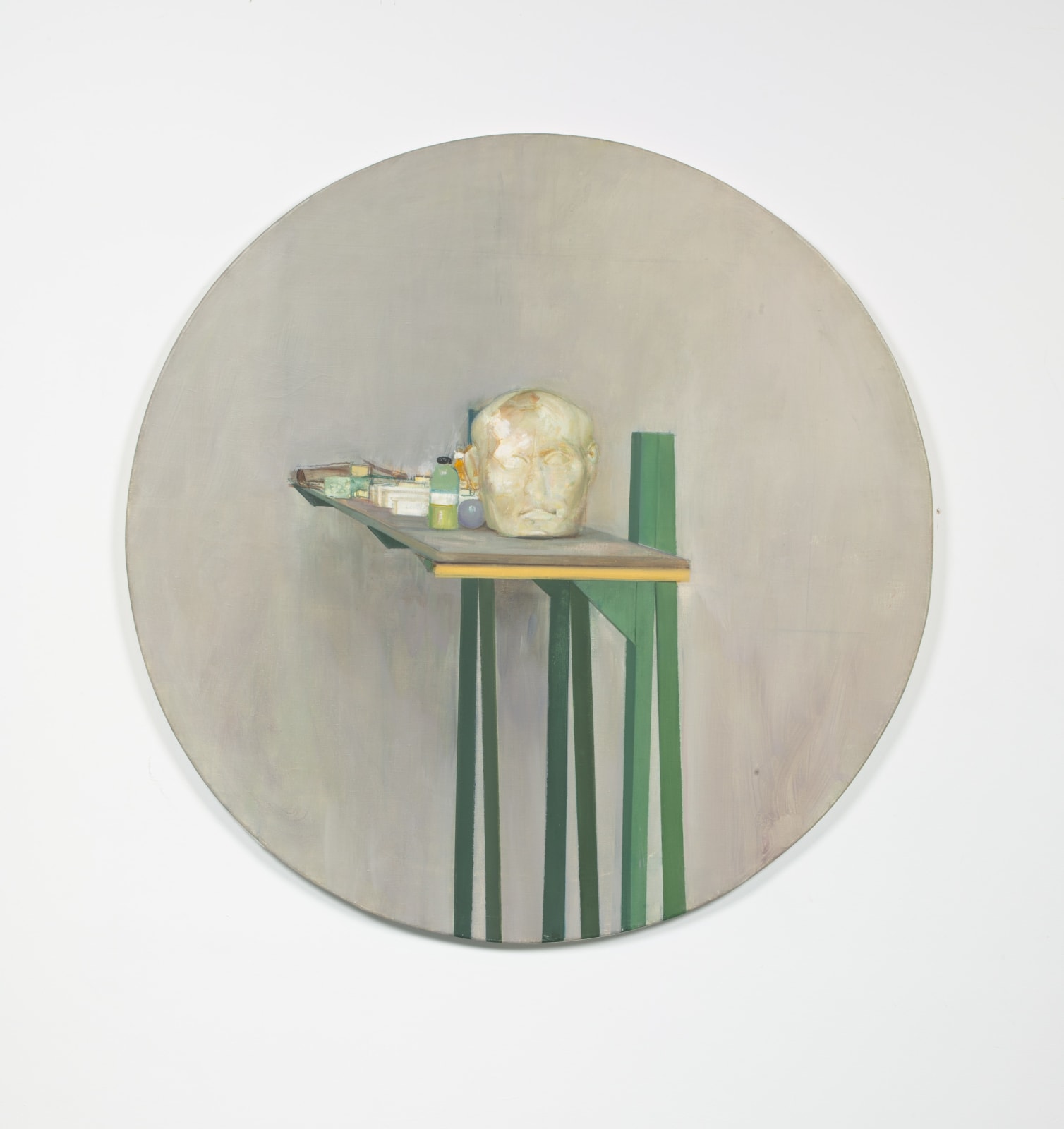 Rodrigo Moynihan, Second Century Roman Head on a Shelf, 1979