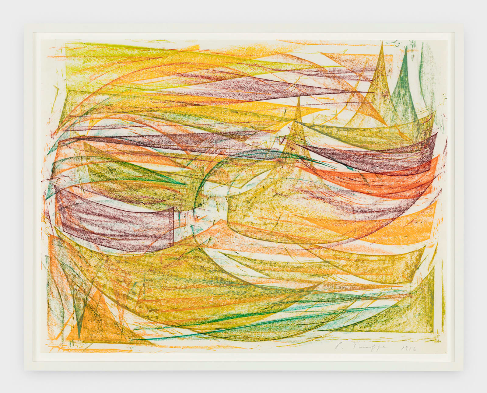 Philip Taaffe, Untitled, 1986