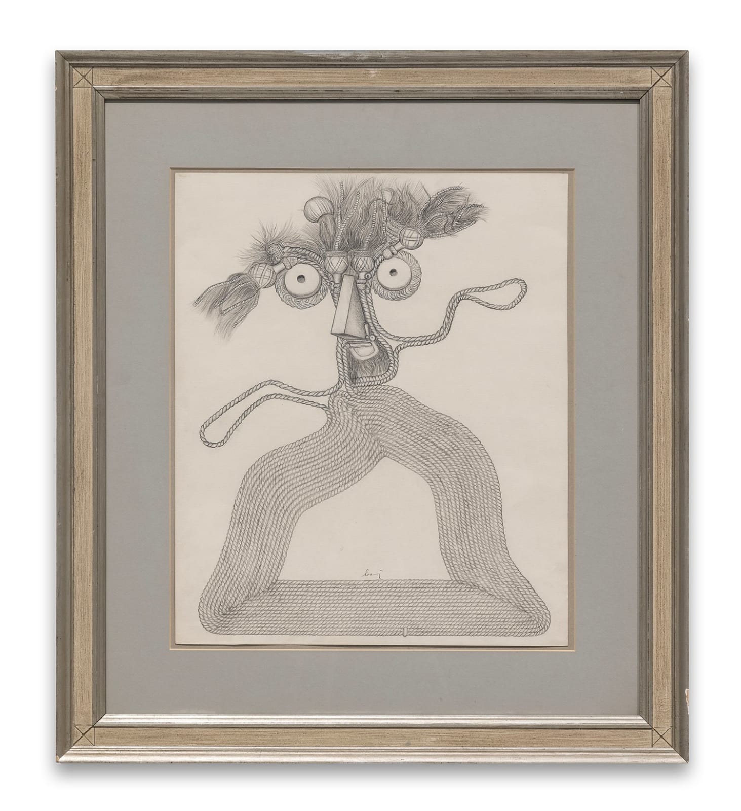 Enrico Baj, La Duchessa di Tourzel, 1975