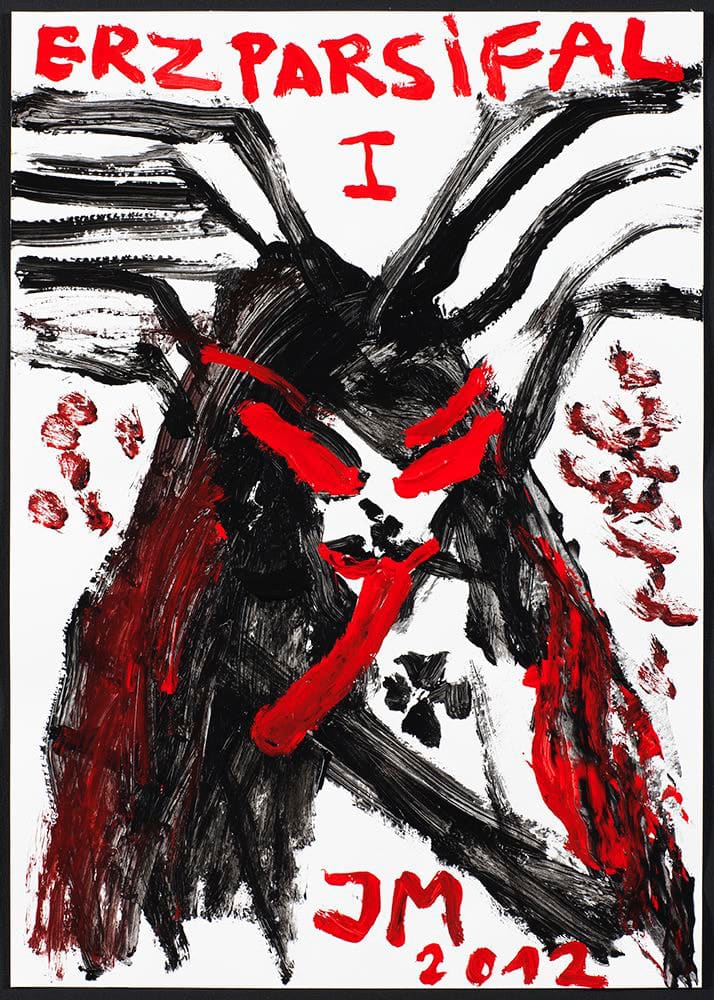 Jonathan Meese, Untitled (ERZPARSIFAL I), 2012