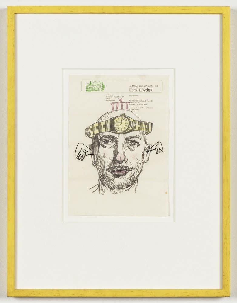 Martin Kippenberger, Untitled (Hotel Hirschen), 1988