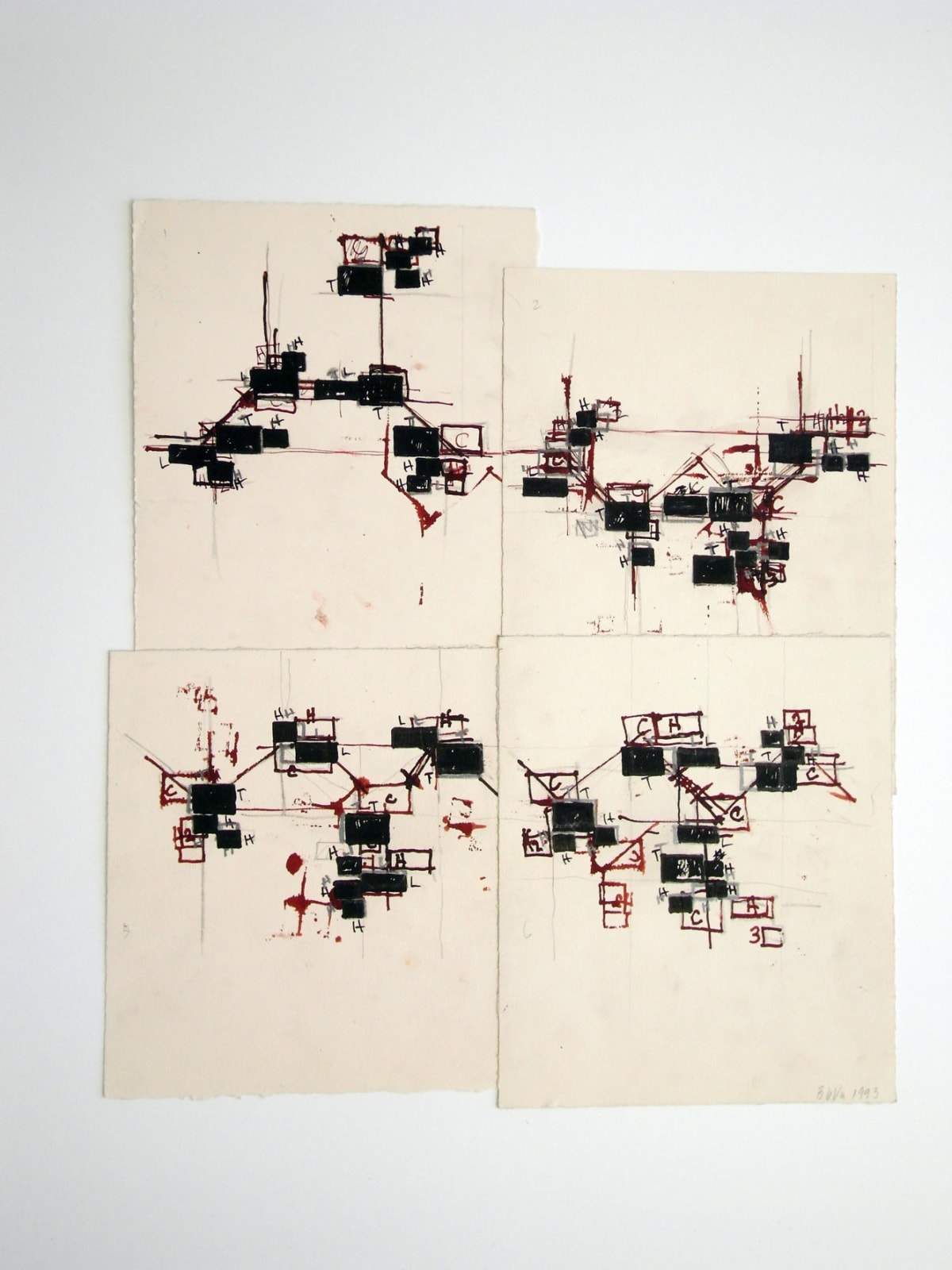 Barry Le Va, Untitled, 1993