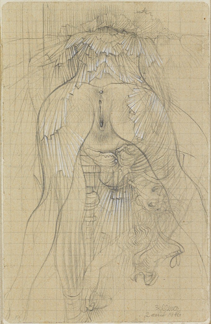 Hans Bellmer, Untitled, 1946