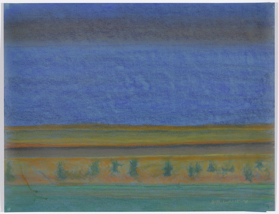 Richard Artschwager, Landscape with River, 2011