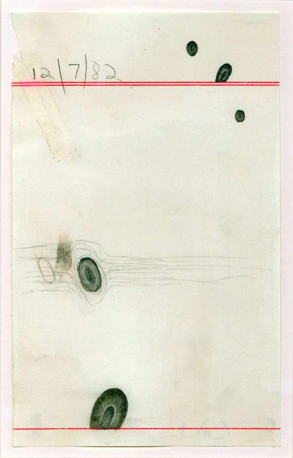 Carroll Dunham, Untitled, 1982