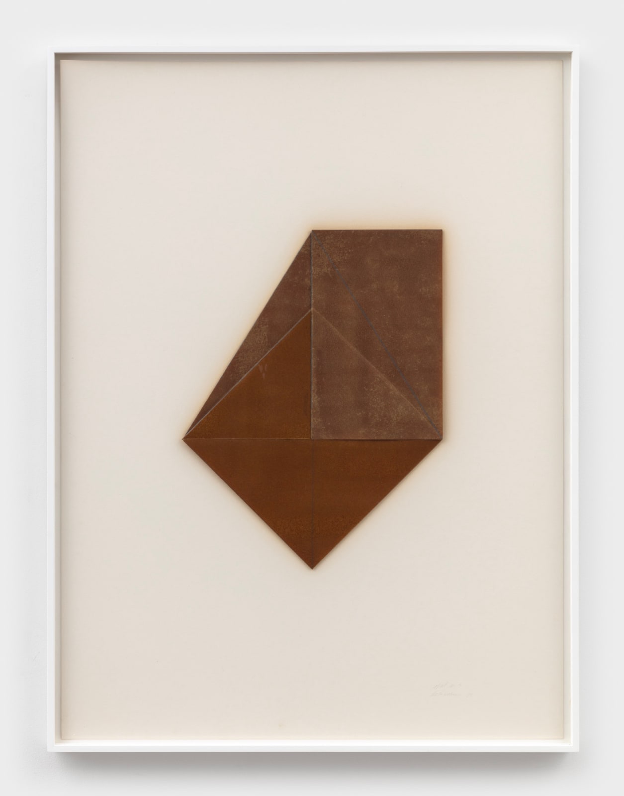 Dorothea Rockburne, Copal #3, 1975
