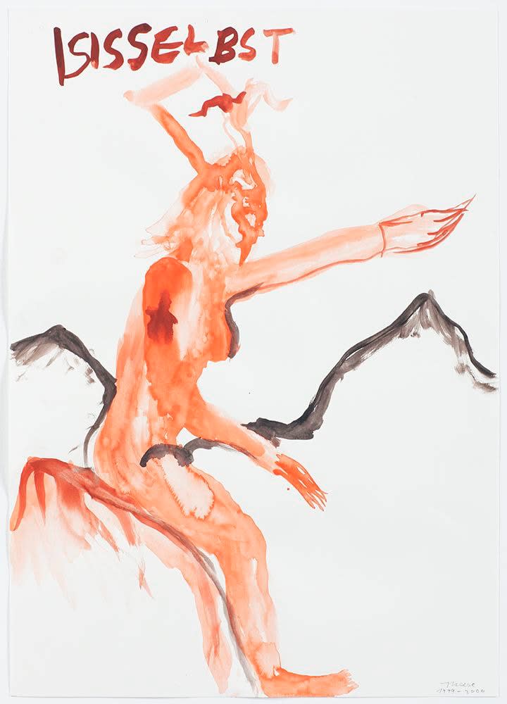 Jonathan Meese, Untitled (ISISSELBST), 1999-2000