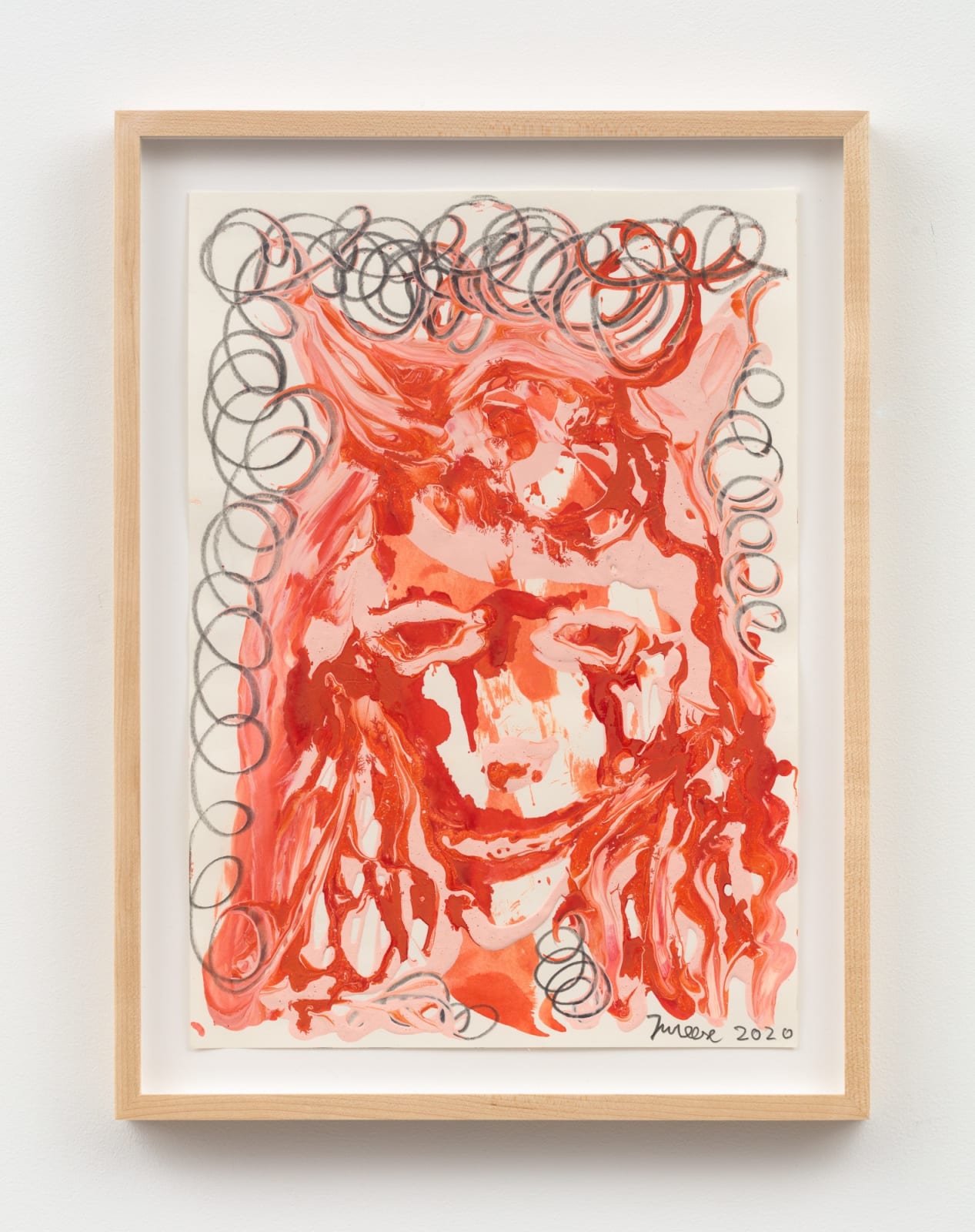 Jonathan Meese, ICH SELBTPORTRAIT "OHNE ICH"!, 2020