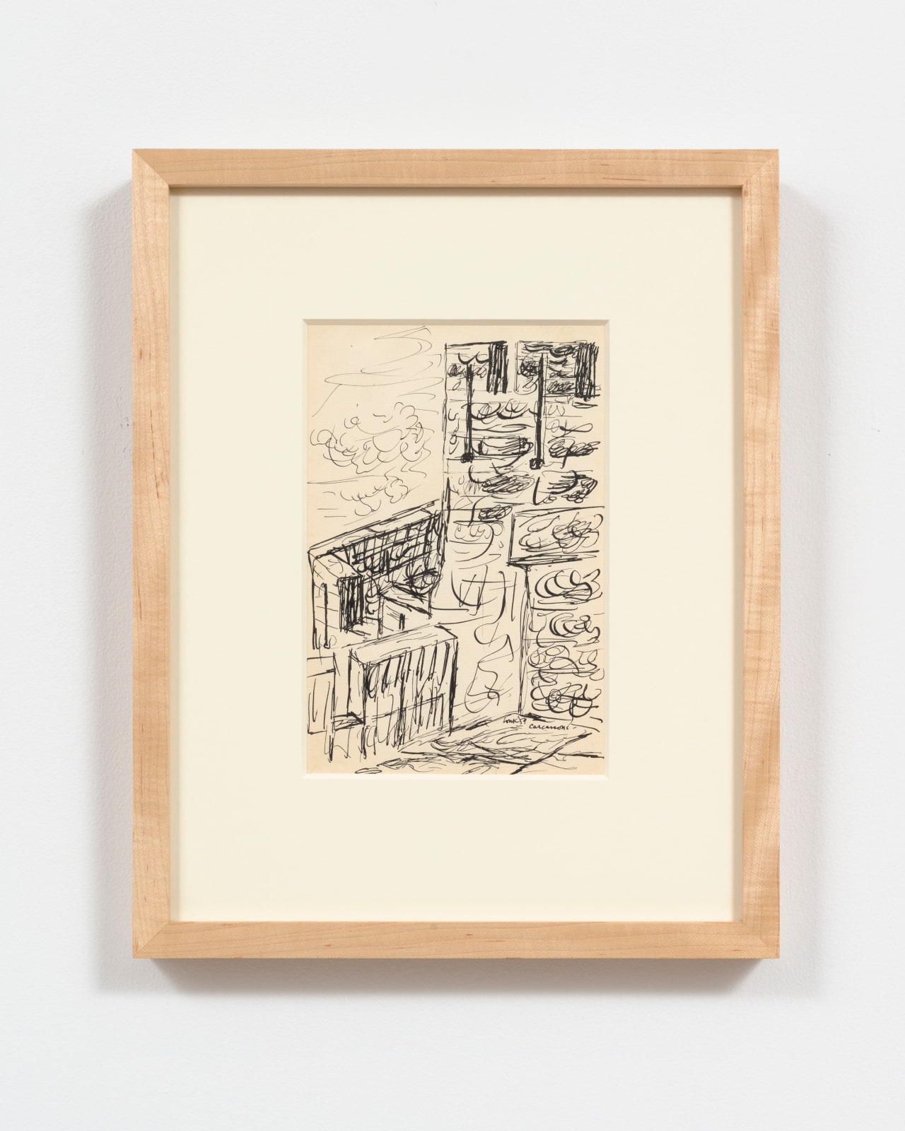 Louis I. Kahn, Battlement, Carcassonne, France, 1959