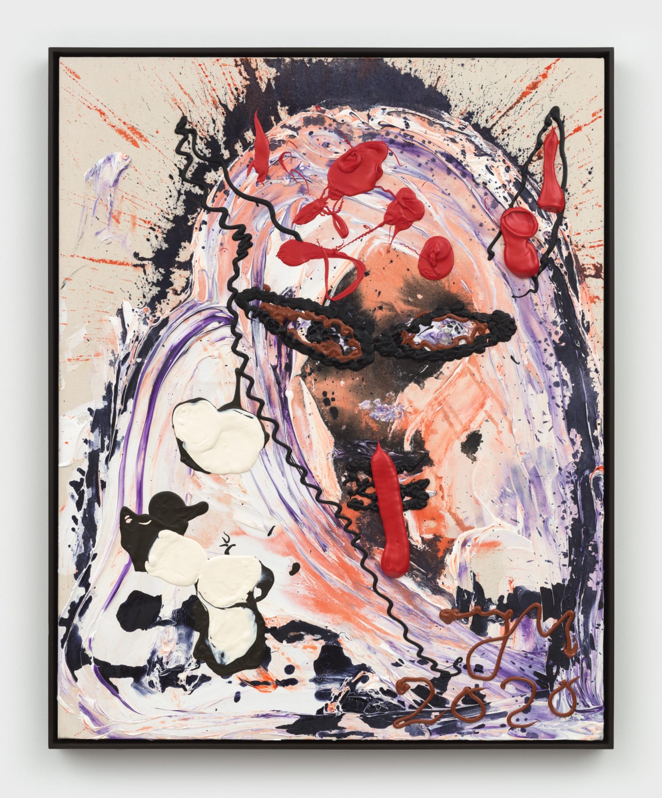 Jonathan Meese, ORKAN IM AUGE DES BLITZTEUFELS!, 2020