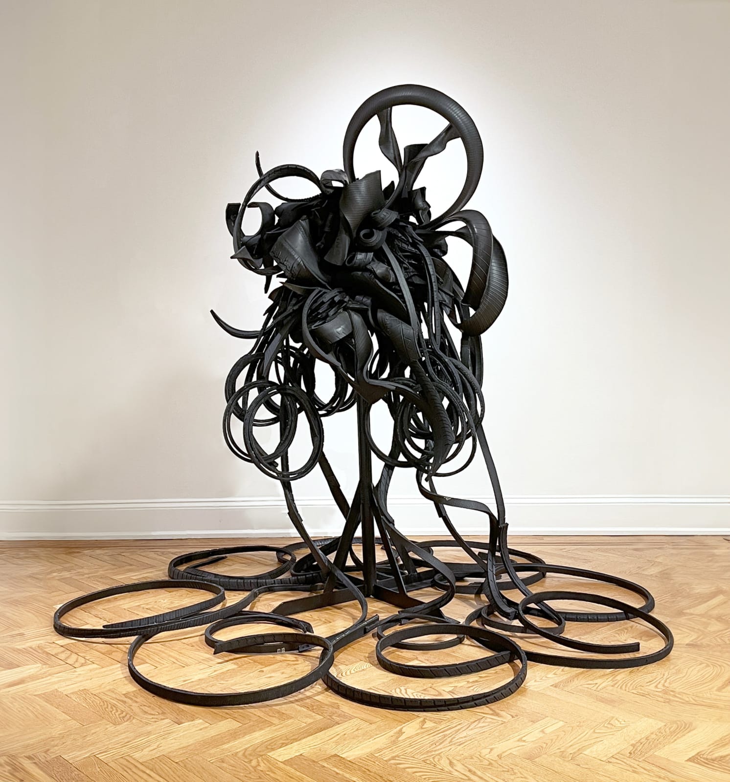 Chakaia Booker, Strayed, 2019