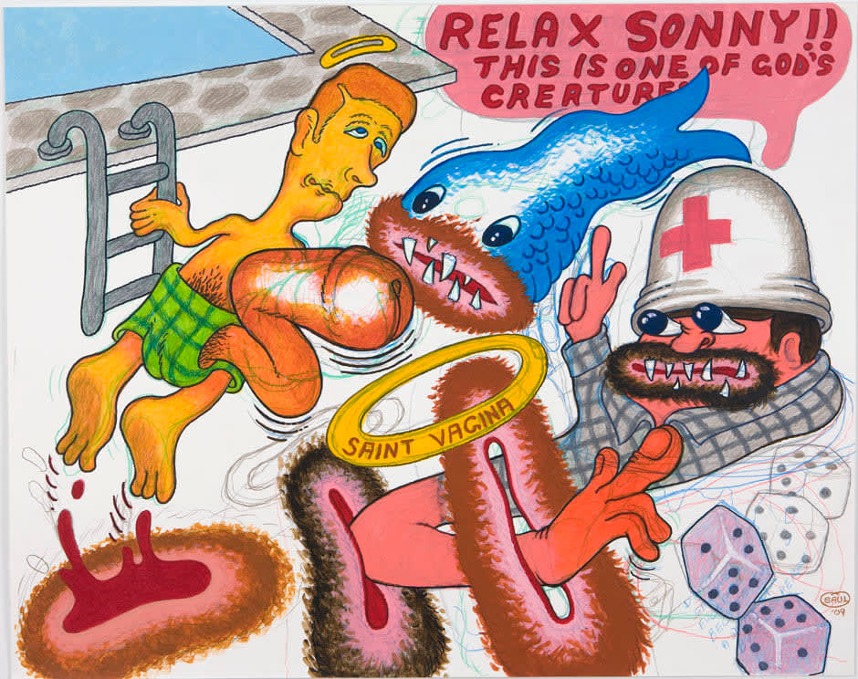 Peter Saul, Relax Sonny, 2009