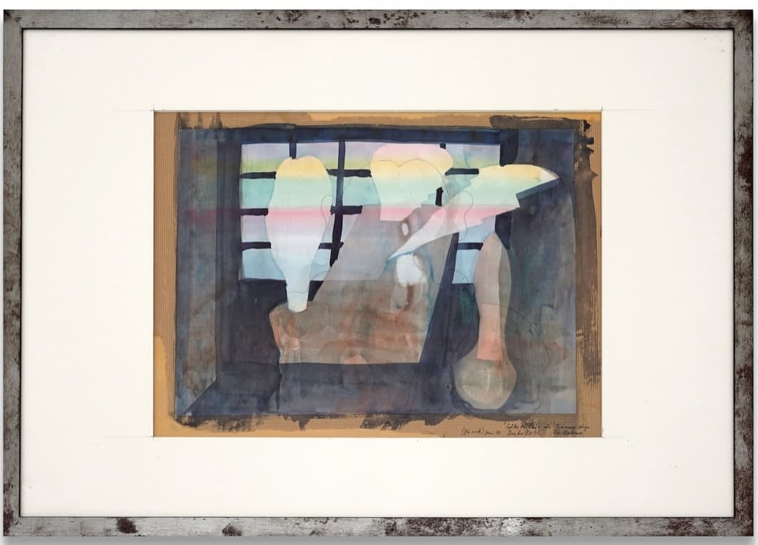 Dieter Roth, Selbstbildnis als Traumer eines Stillebens, 1973