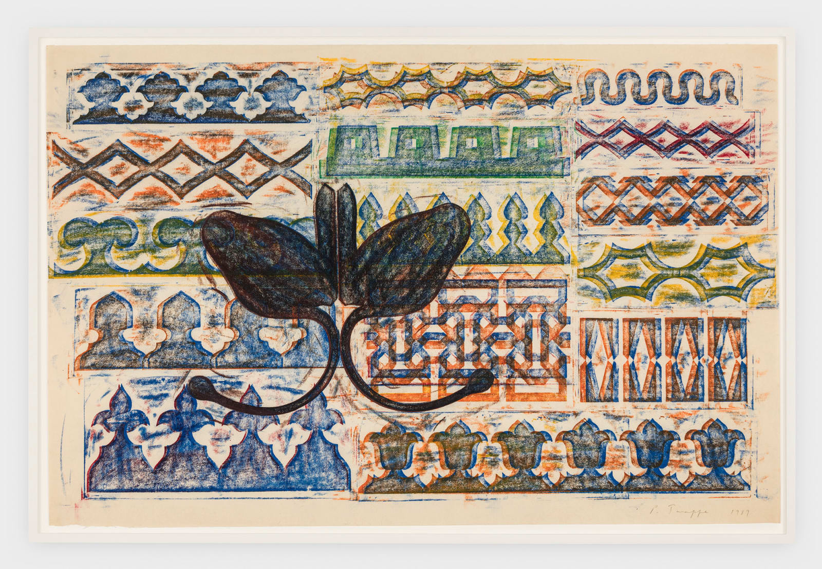 Philip Taaffe, Untitled, 1989