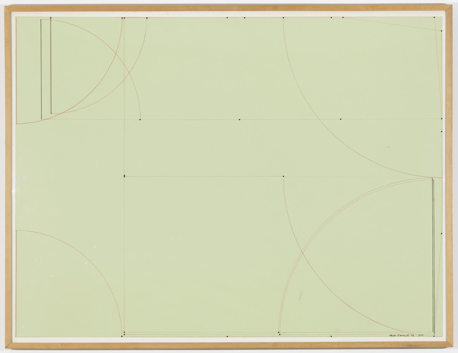 Barry Le Va, Study, 1973