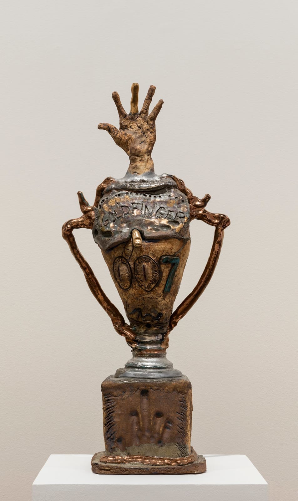 Robert Arneson, Goldfinger Trophy, 1965