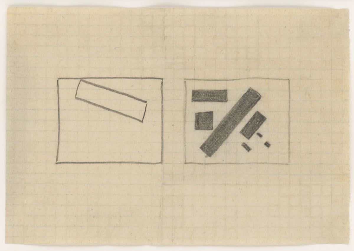 Kasimir Malevich, Composition 3k, 1915