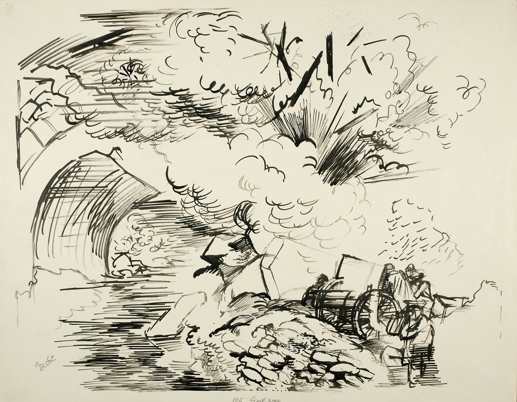 George Grosz, Civil War, 1936