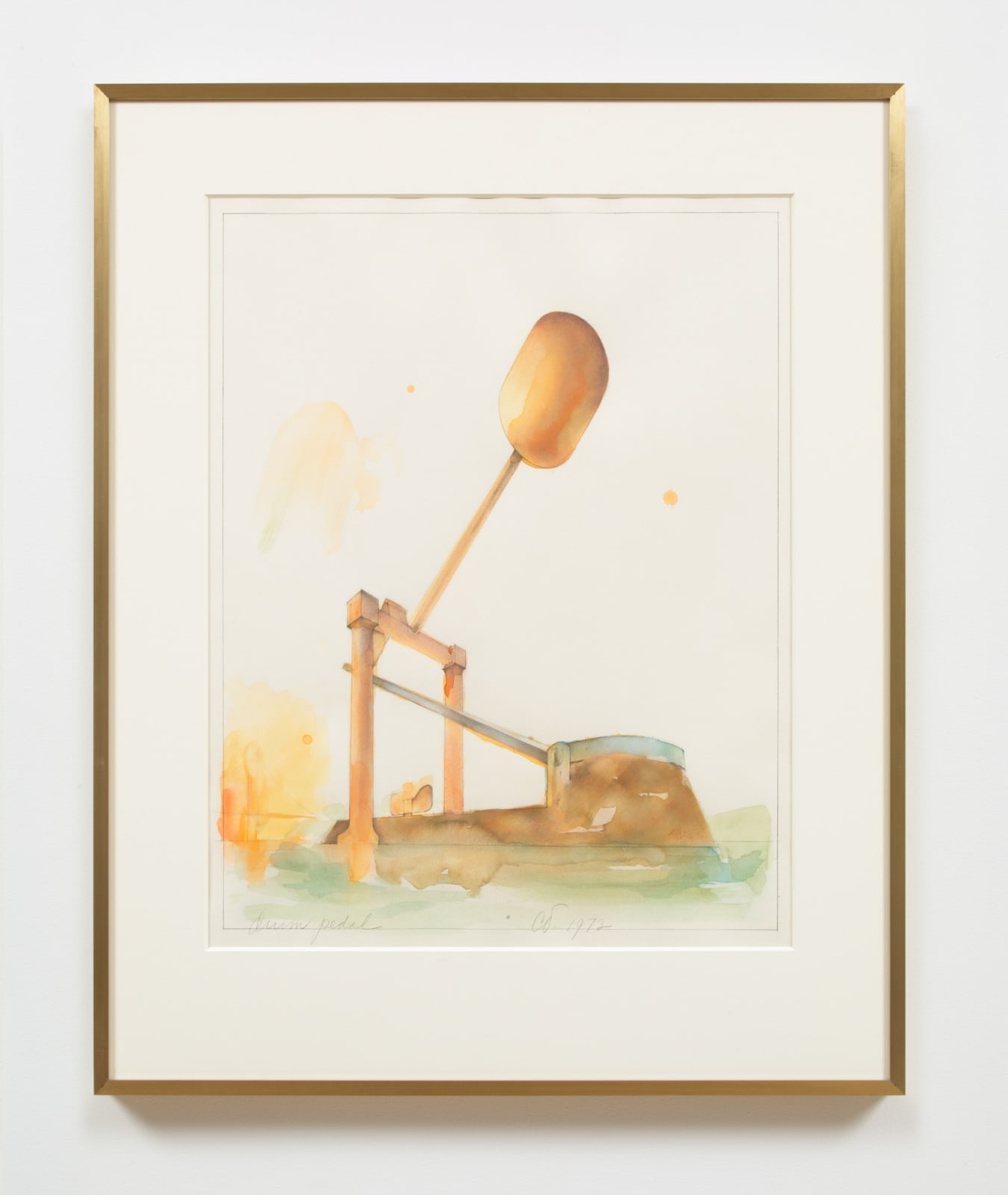 Claes Oldenburg, Drum Pedal, 1973