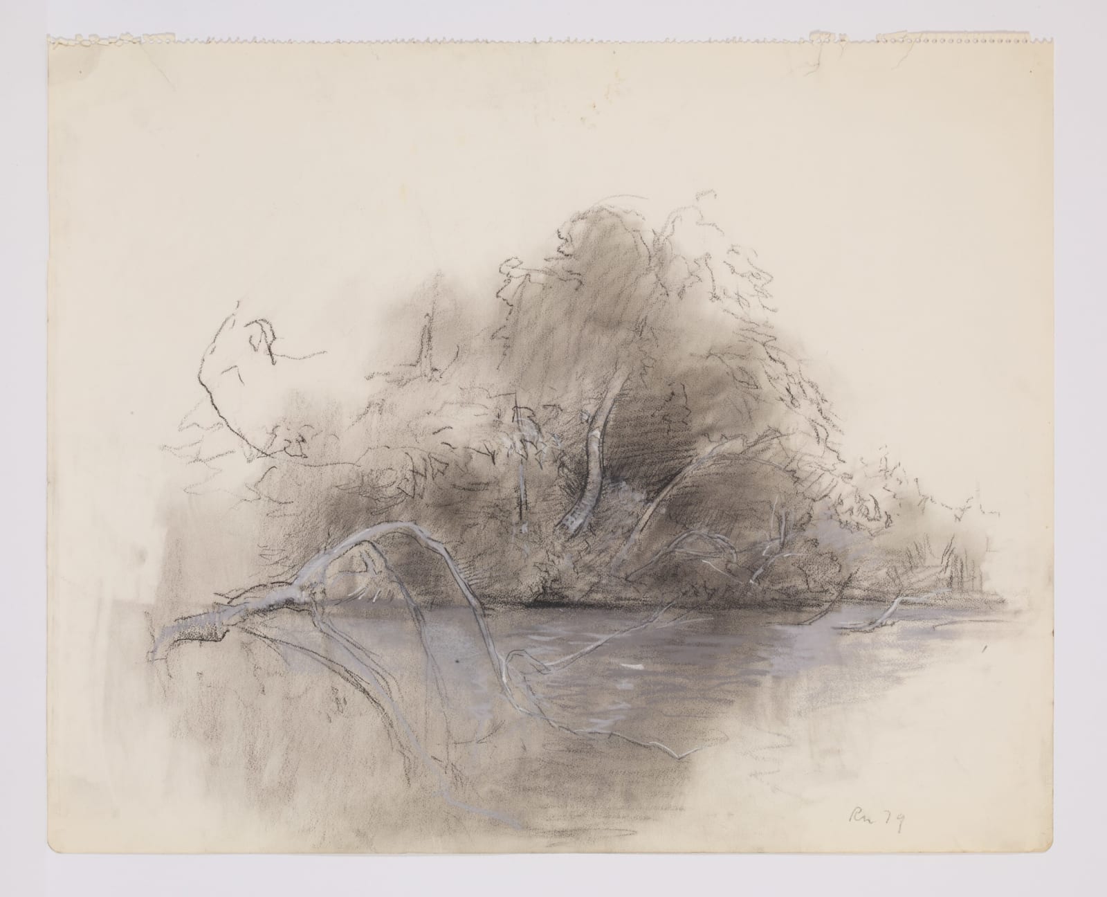 Rodrigo Moynihan, Landscape, 1979