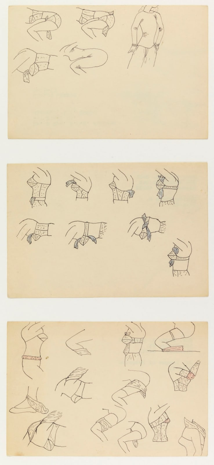 Christina Ramberg, Untitled (Torsos), ca. 1967