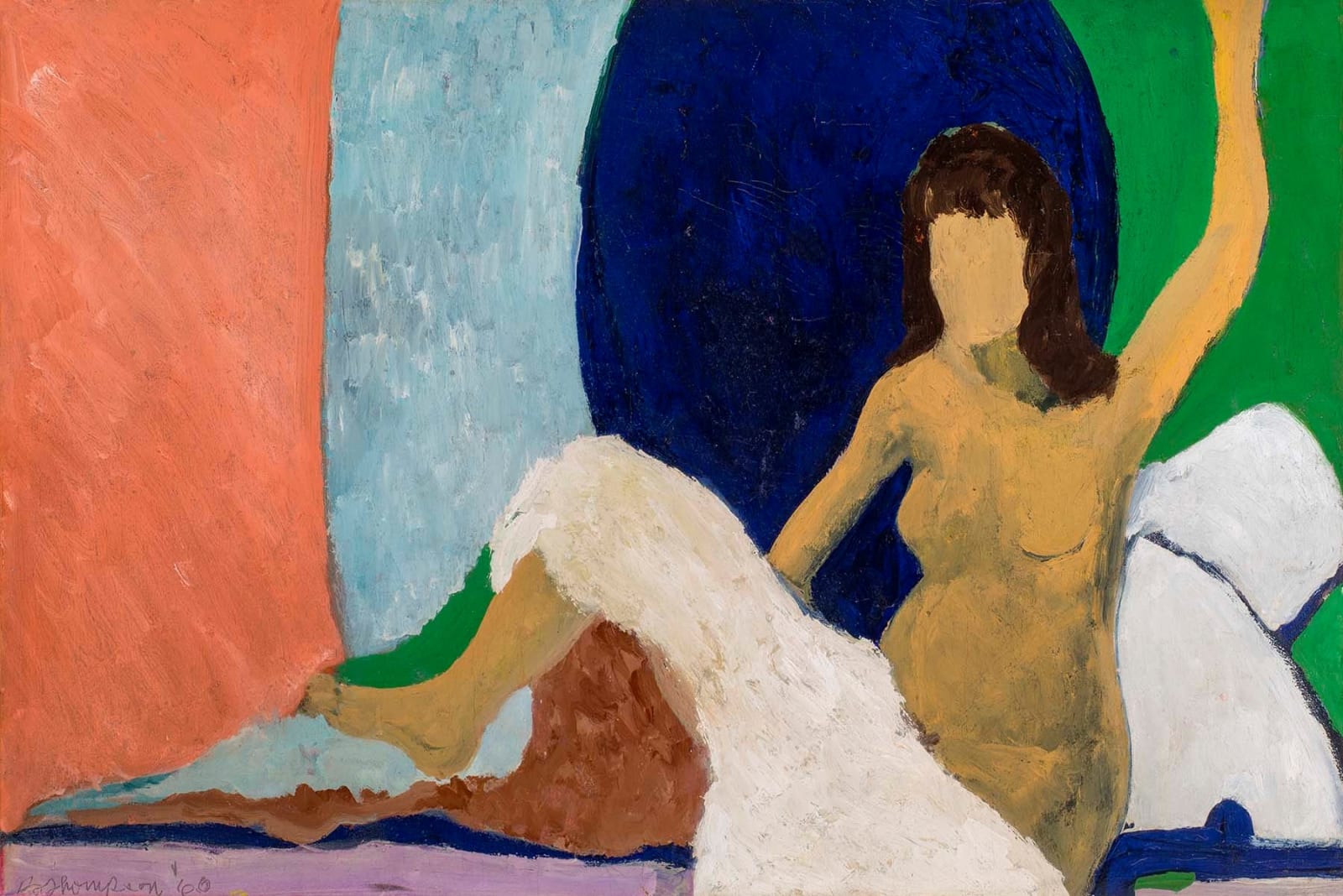 Bob Thompson, Odalisque, 1960