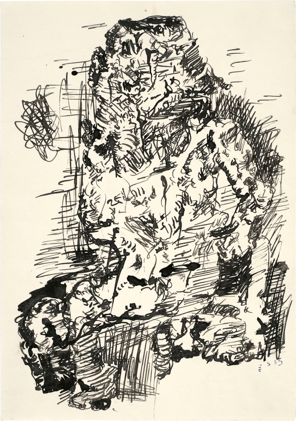 Eugen Schönebeck, Untitled, 1963
