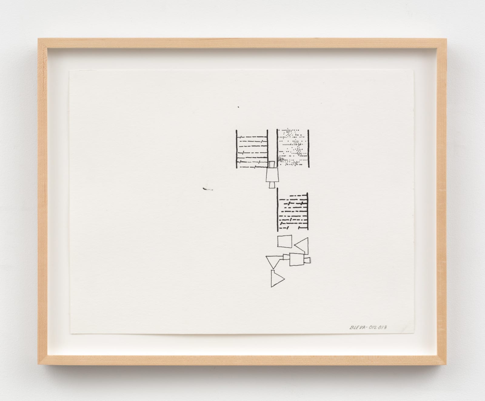 Barry Le Va, Silent Diagrams, 2012 - 2013