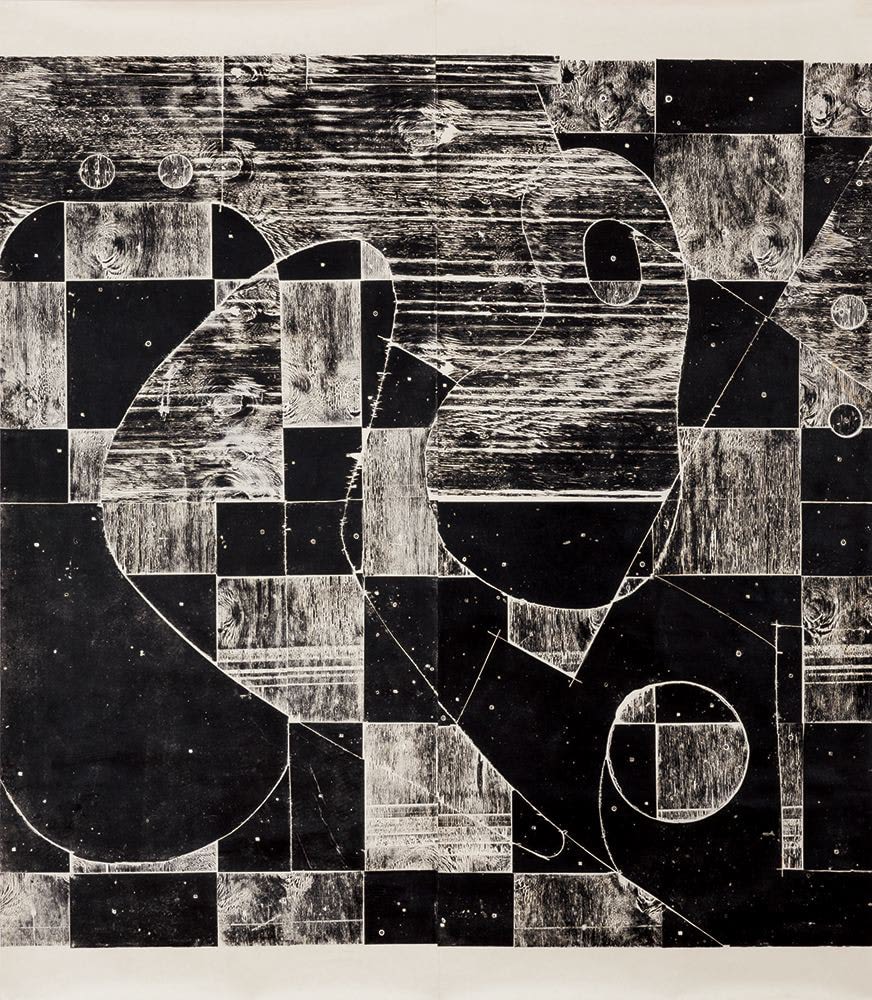 Mel Kendrick, Map 2, 1993