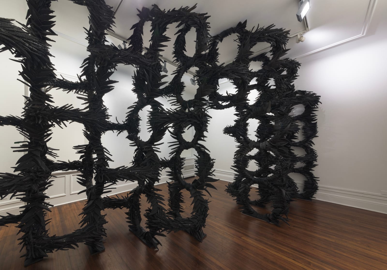 Chakaia Booker, Manipulating Fractions, 2004