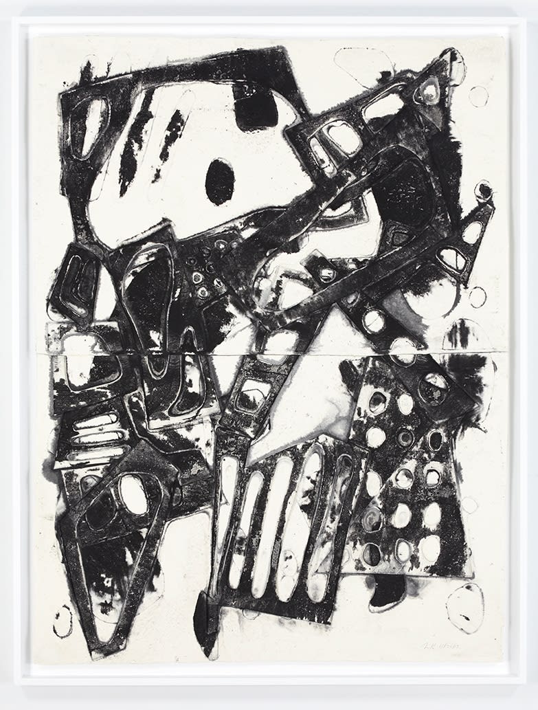 Mel Kendrick, Double Water Drawing 11/26/13 (A), 2013
