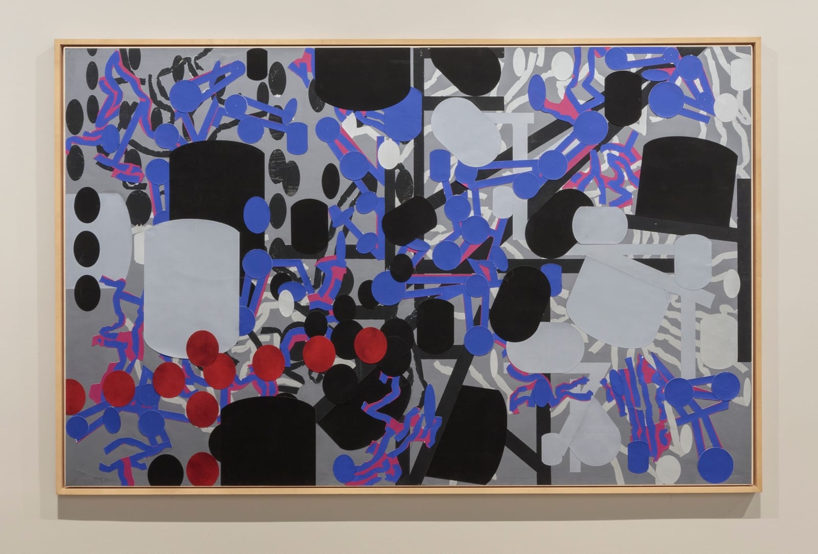 Barry Le Va, Diagrammatic Silhouettes: Sculptured Activities, 1986