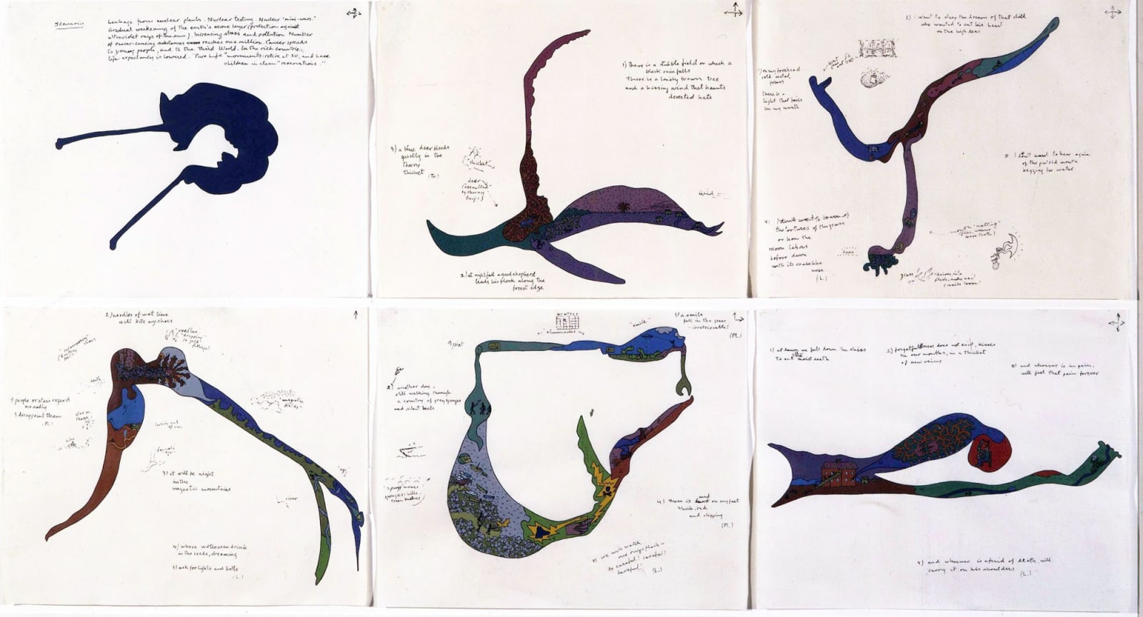 Oyvind Fahlstrom, Six Elements for "Night Music 2", 1975
