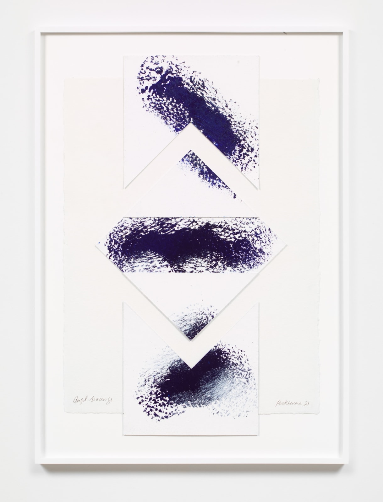 Dorothea Rockburne, Angel Tracings, 2021