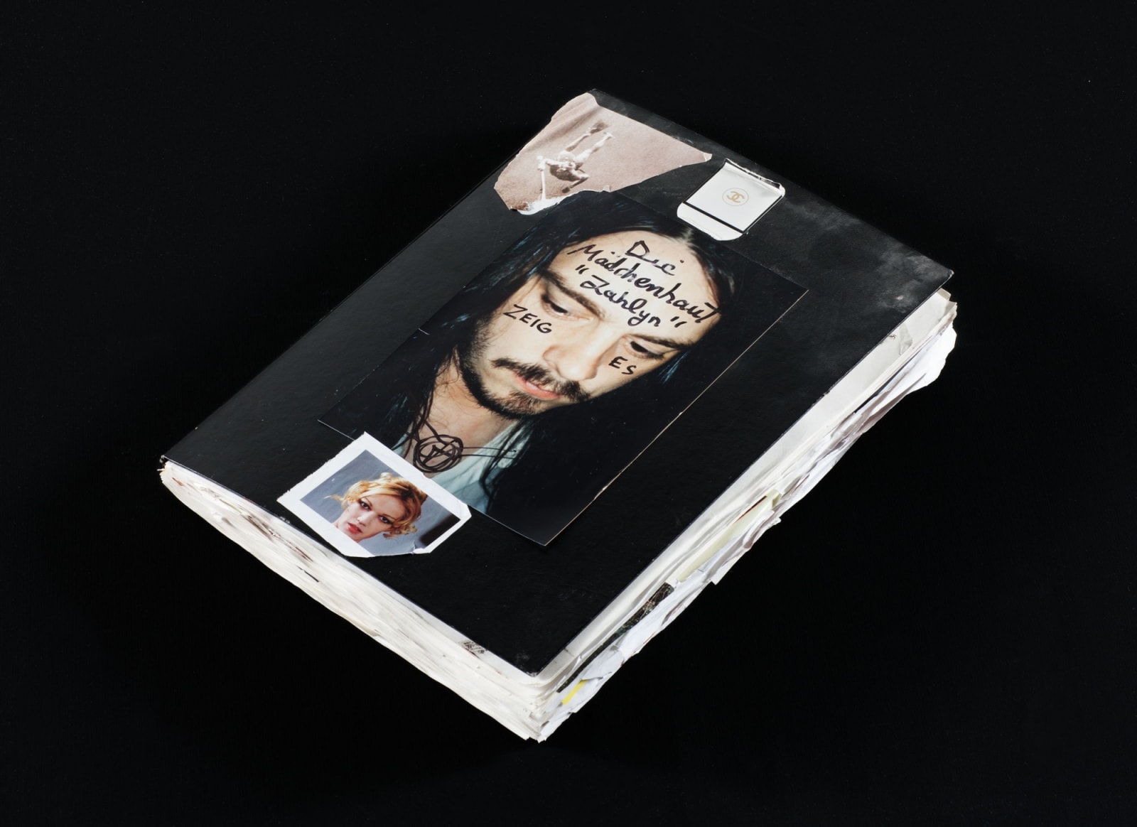 Jonathan Meese, Untitled (Die Mädchenhaut "Zahlyn" ZEIG ES), 2000-2002