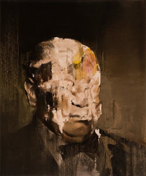 Adrian Ghenie, Pie Fight Study 3, 2008