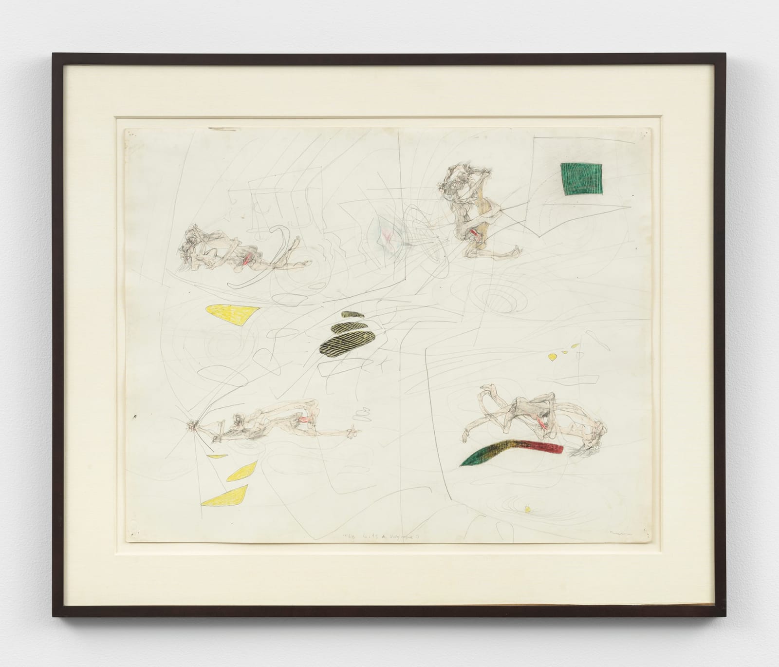 Roberto Matta, Les Lits des Vulgivagues, 1943