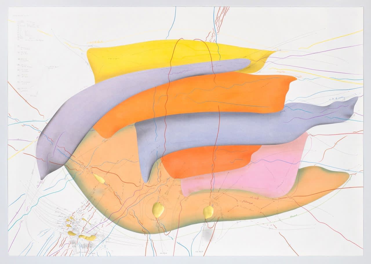 Jorinde Voigt, A New Kind of Joy - Study (5), 2016-17