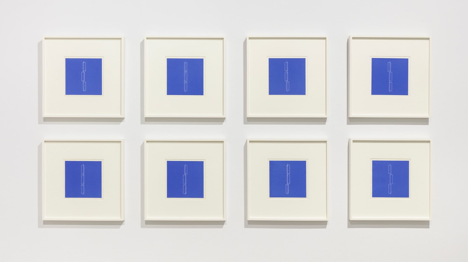 Fred Sandback, Portfolio of 8 Linocuts, 1979