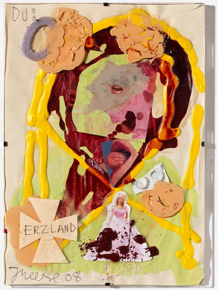 Jonathan Meese, Untitled (DU: ERZLAND), 2008