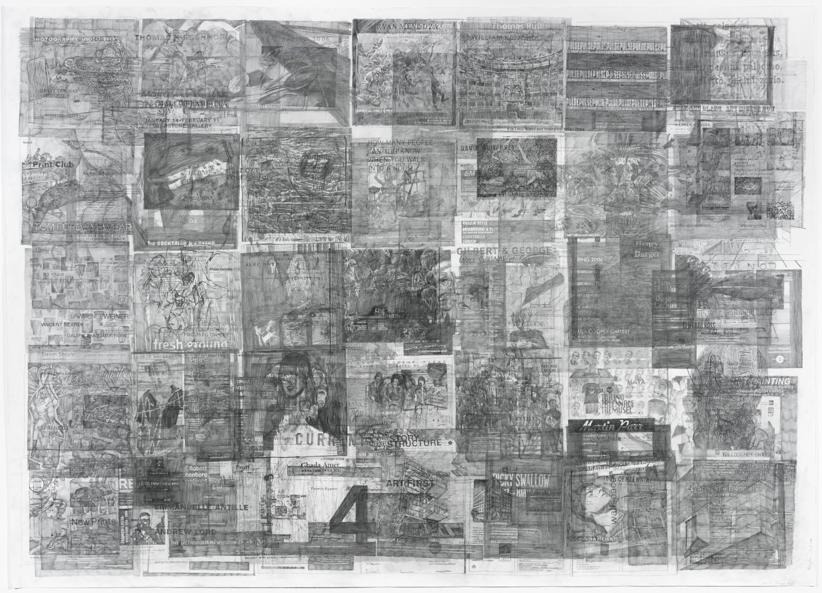 Ciprian Mureșan, Palimpsest Artforum March 2006, 2016